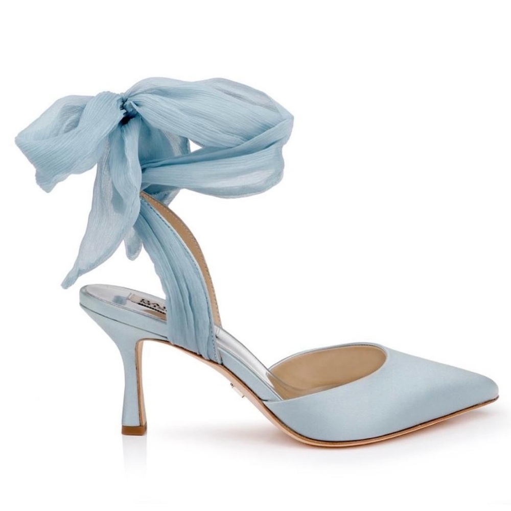 Badgley Mischka Baby Blue Blaze Pump